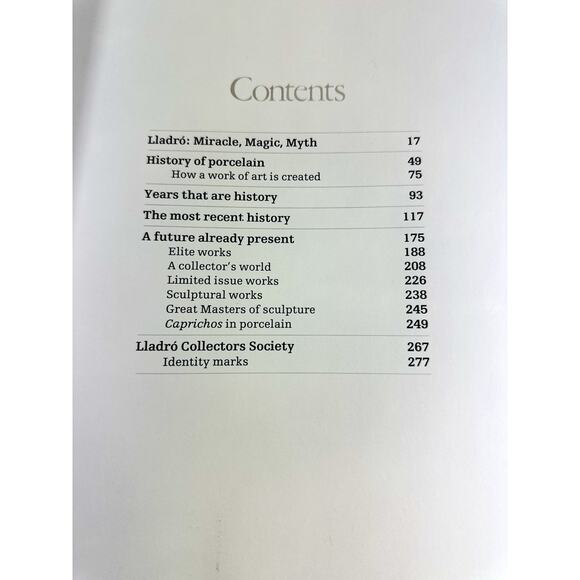 Lladró: The Magic World of Porcelain Hardcover 1989 Collector Reference Book - Picture 7 of 7